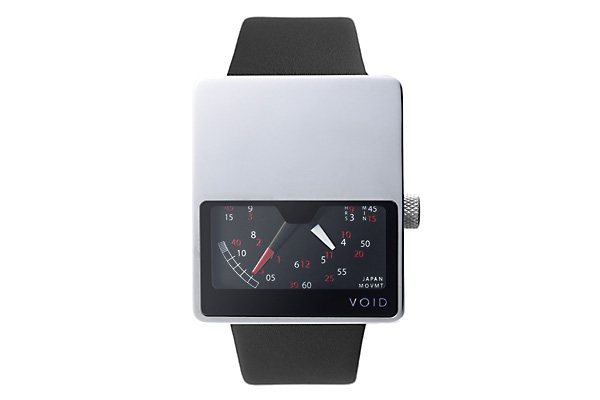 VOID Watches, стилизованные под приборную панель авиатехники.