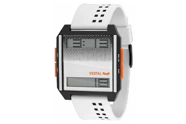 Ультратонкие цифровые часы от американской фирмы Vestal, похожие на собранного трансформера.